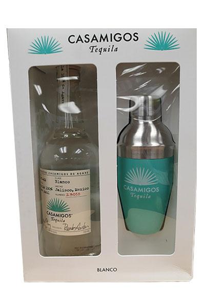 Casamigos Blanco Tequila and Sea Salt Shot Glasses Gift Set (Min Qty 1)