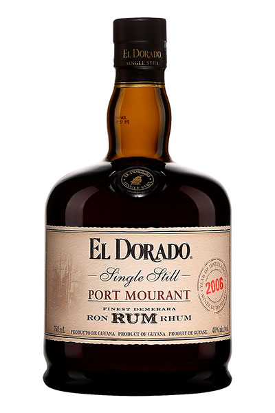 El Dorado Port Mourant Single Still Rum 750ml