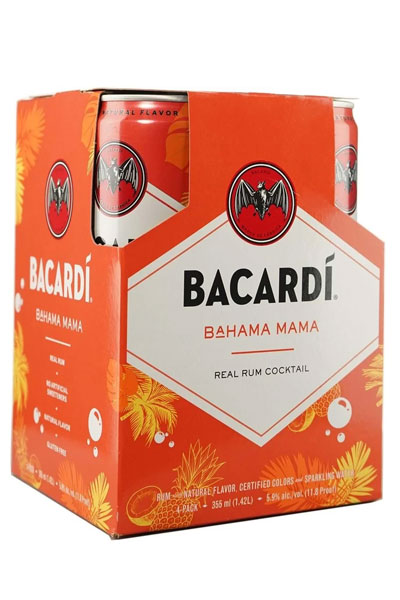 Bacardi Bahama Mama Cocktail 4pk