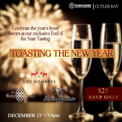 Toasting the New Year Tasting