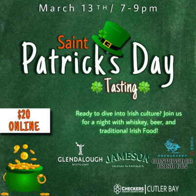 Saint Patrick's Day Tasting