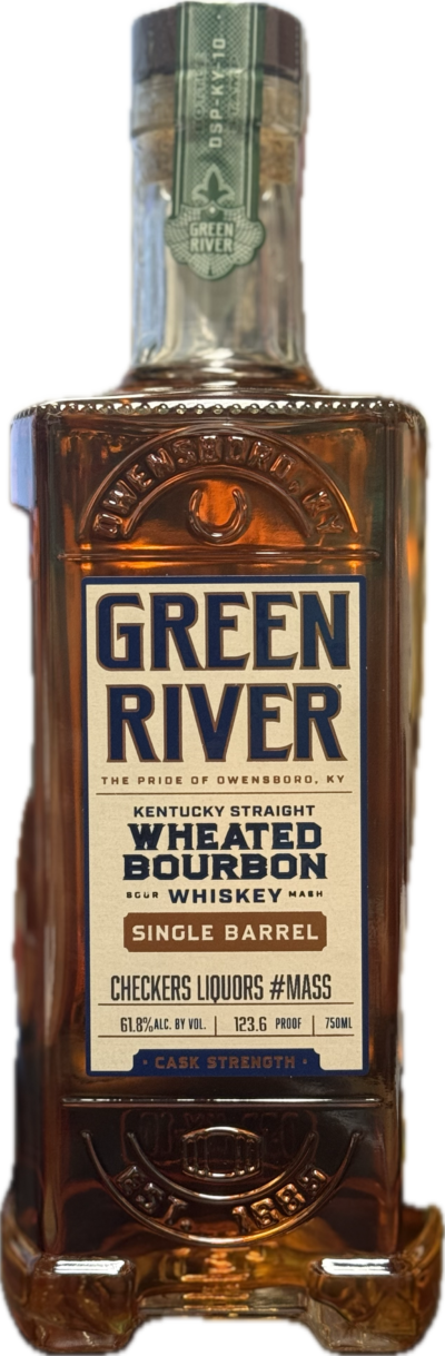 Green River "Wheatard" 123.6 proof Wheated bourbon