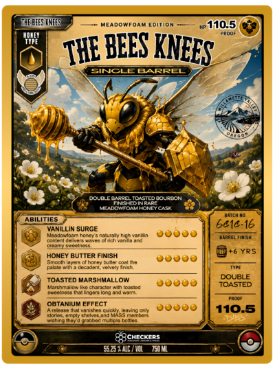 Shortbarrel Bees Knees Meadowfoam honey finish